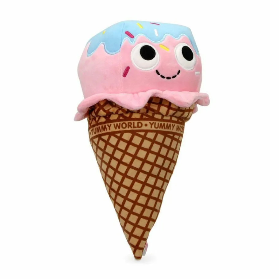 Designer Vinyl>Dunny Yummy World - Walter Waffle Cone Ice Cream Scoop 10” Plush